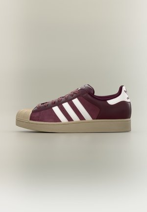 adidas Originals, SUPERSTAR II UNISEX - Αθλητικά παπούτσια - maroon/core white/khaki three