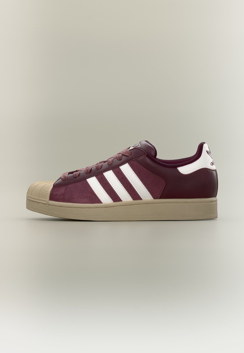 adidas Originals SUPERSTAR II maroon/core white/khaki three/bordeaux