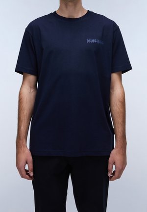 Printtipaita - dark blue