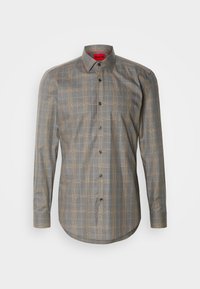 HUGO Kenno Camicia Uomo, Azzurro Medio, Taglio Classico, 100% Cotone