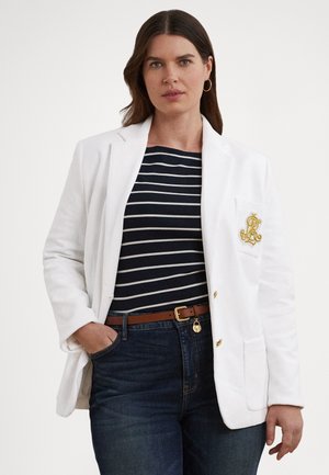BULLION JACQUARD BLAZER - Σακάκι - white