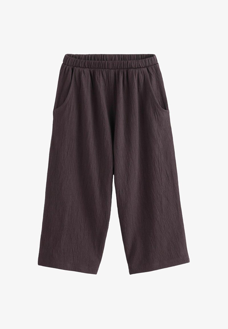 Next TEXTURED PODGY - Kalhoty - brown