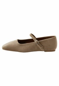 WIDE FIT FOREVER COMFORT SQUARE TOE MARY JANE - Balerinke s trakom oko gležnja - green velvet