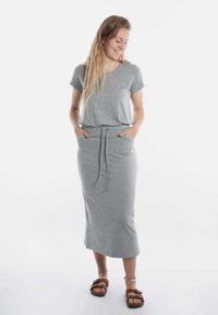 Knit Factory T-shirt basic - light grey