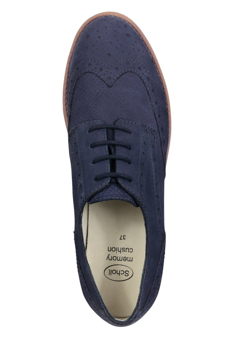 Damen Halbschuhe | Scholl VIRGINIA Sportlicher Schnürer blue/blau - QT15681 Damen Halbschuhe | Scholl VIRGINIA Sportlicher Schnürer blue/blau - QT15681