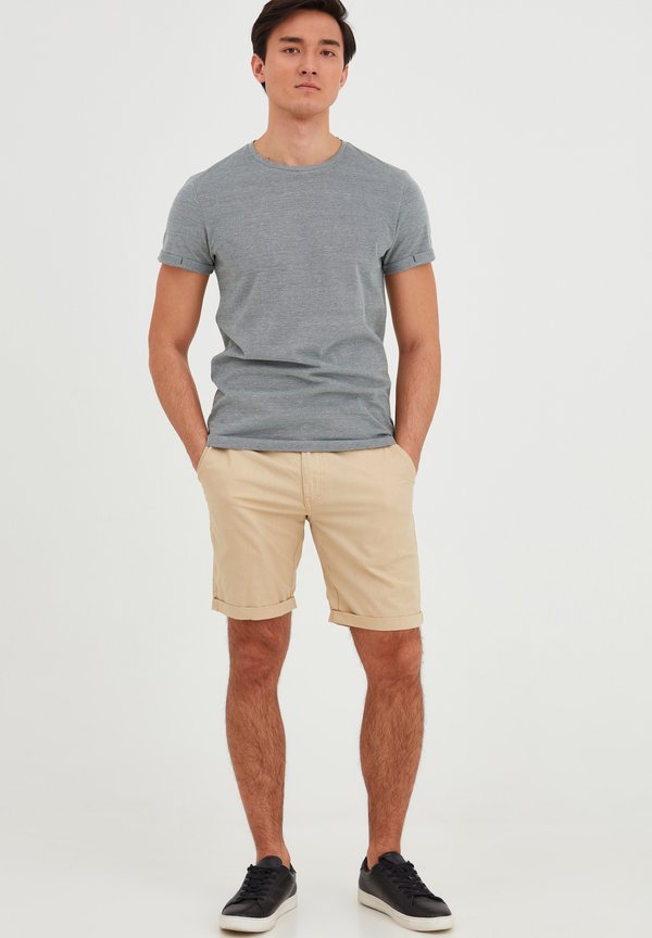 BHLENNO LINEN MIX - Shorts - chalk stone4