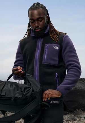 The North Face M YUMIORI FULL ZIP - Fliisjakk - black/eternal purple