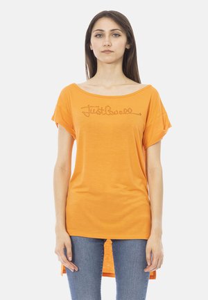 Just Cavalli T-shirt con stampa - orange