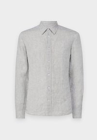 SLIM MELANGE - Button down-skjorte - oil green