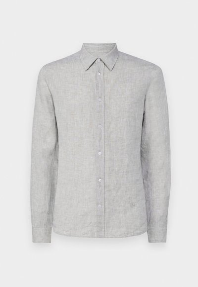 J.LINDEBERG SLIM MELANGE - Camisa - oil green