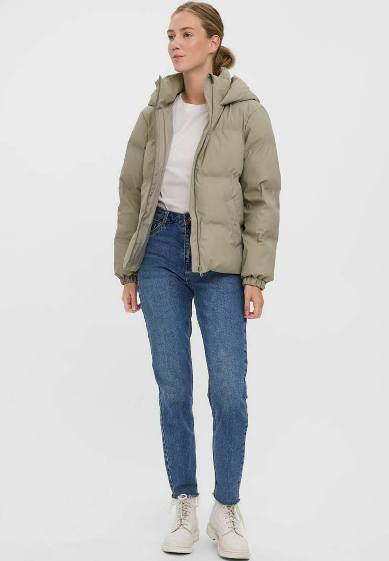 vero moda winterjacke grün