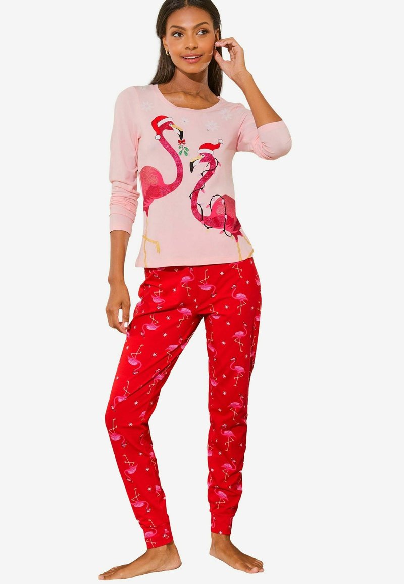 Lipsy REGULAR FIT - CHRISTMAS SET - Pyjama - pink