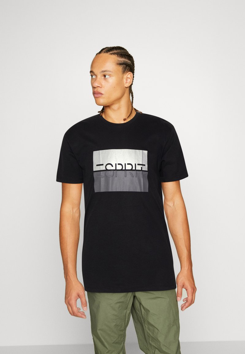 Esprit Print Tshirt black Zalando.co.uk