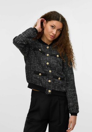 VMCLAIRE - Bomber stiliaus striukė - black