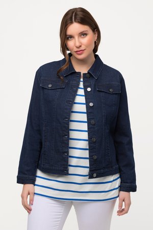 Ulla Popken, Jeansjacke - bleu jean