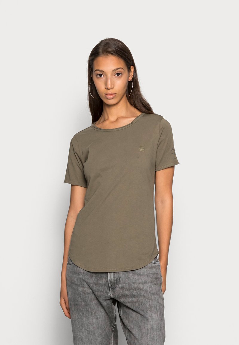 G-STAR MYSID R T OPTIC SLIM WMN S\S C - T-shirt básica - cavalry