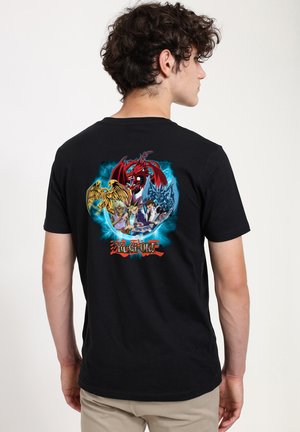 YU-GI-OH  EGYPTIAN GODS - Print T-shirt - black