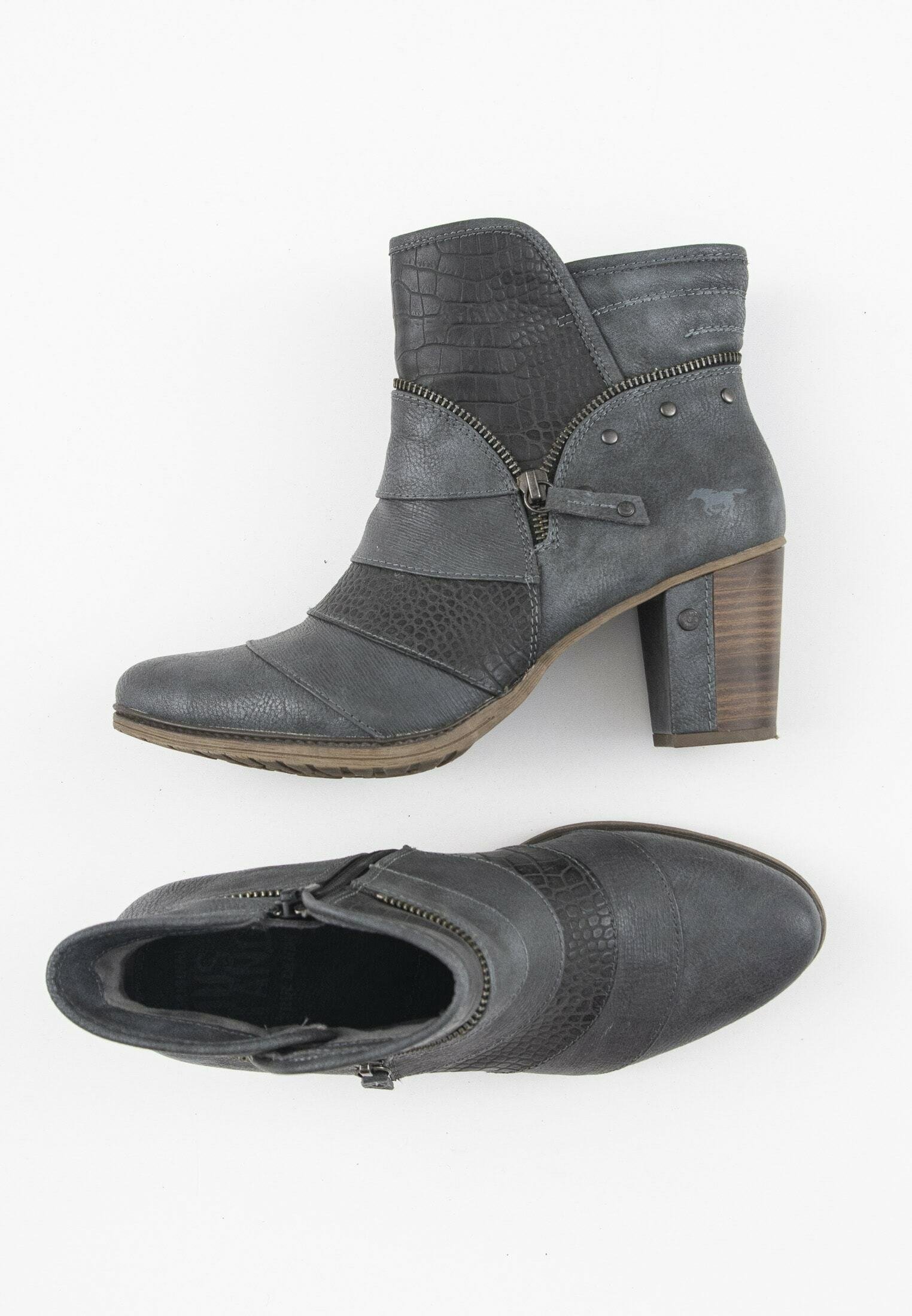 Mustang Botines - grey/gris - Zalando.es
