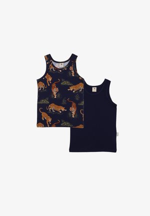 Walkiddy, TIGERS AND LEOPARDS-UNDERSHIRT 2 PACK - Undershirt - dark blue