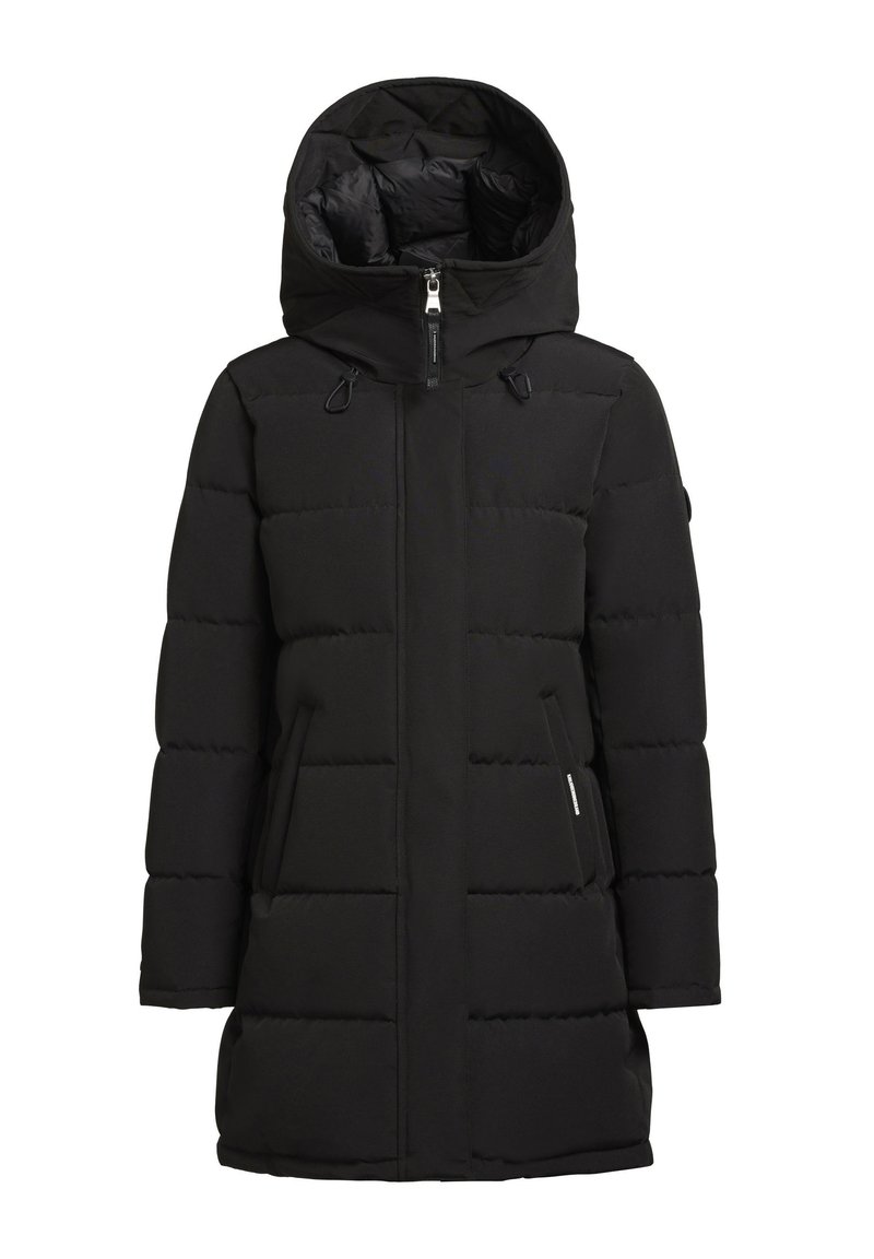 khujo Wintermantel zwart