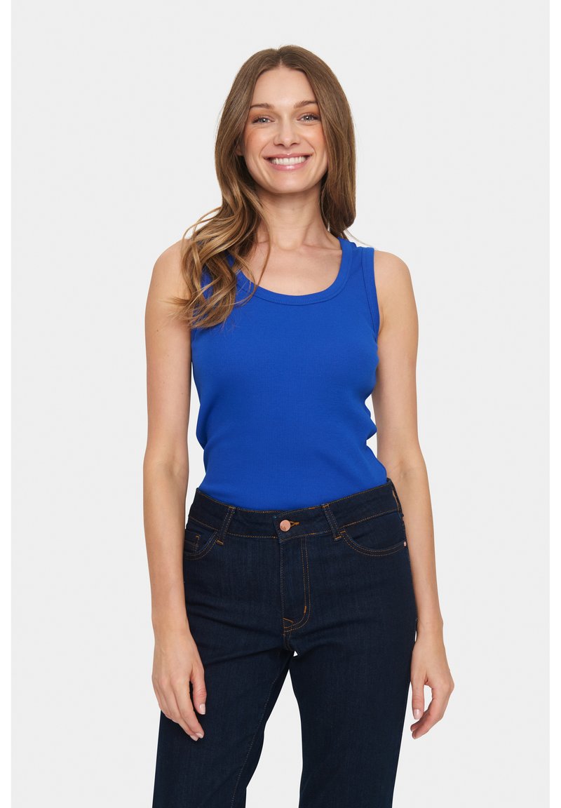 Saint Tropez ASTER TANK - Top - surf blue