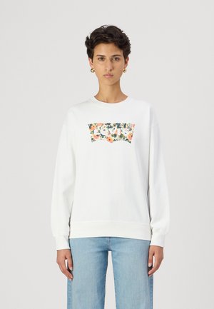 Levi's® GRAPHIC STANDARD CREW - Sweatshirt - white