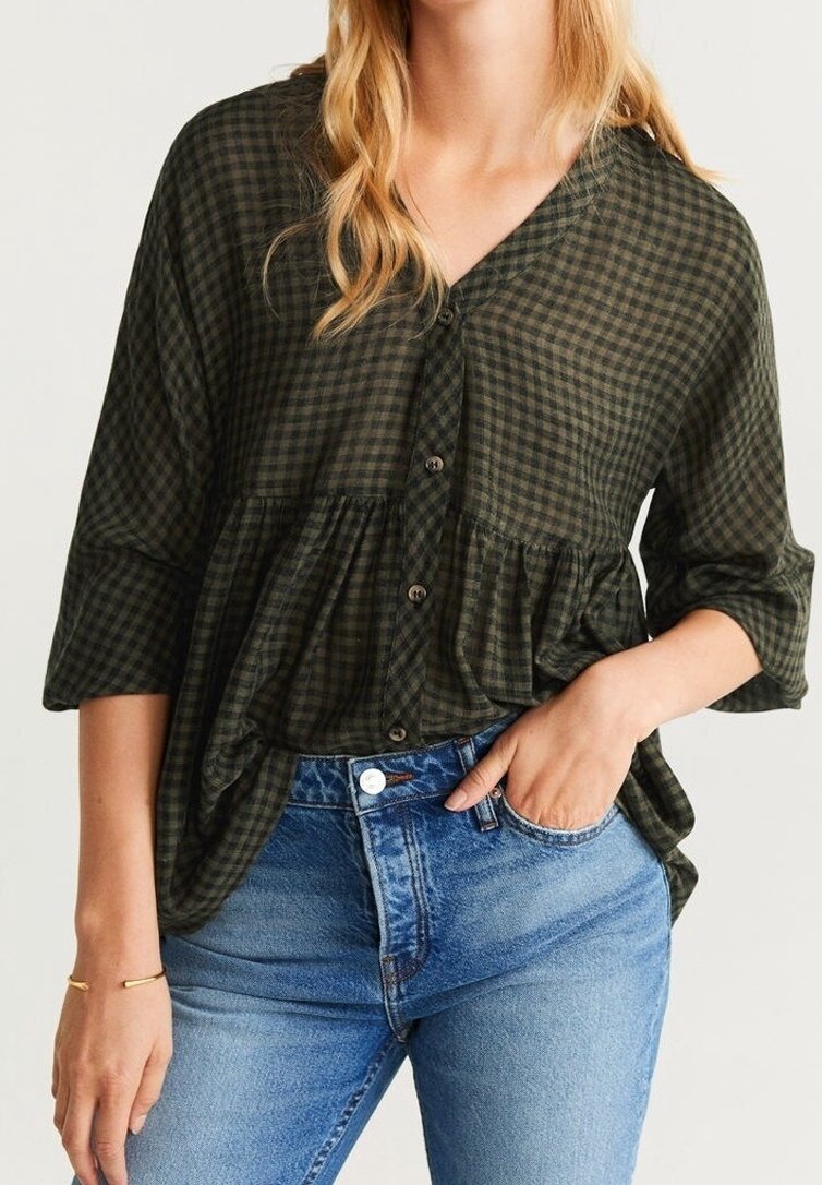 Mango Bluse - khaki