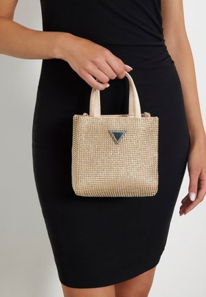 MINI A STRASS SOFIA - Bolso de mano - oro