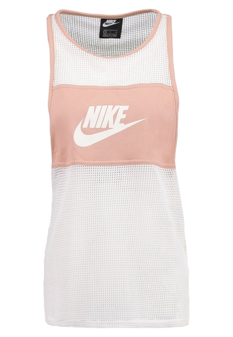 nike nude crop top