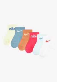Nike Sportswear INFANT UNISEX 6 PACK - Calcetines - lime ice