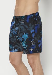 Koroshi Plaukimo šortai - black/blue/white