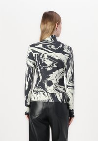 Marimekko JAKALA MARRAS TURTLE NECK - Maglietta a manica lunga - black