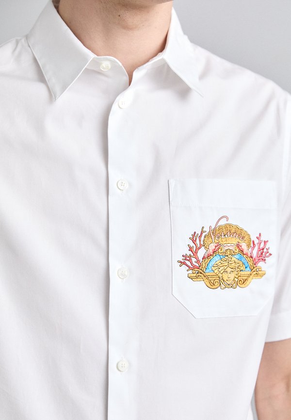 INFORMAL SHIRT CORAL THEATRE CREST EMBROIDERY - Shirt4
