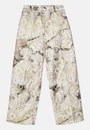 Jeans Relaxed Fit - bianco/nero