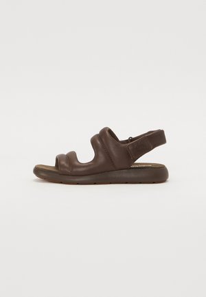 BELMAR WAVES - Sandali con cinturino - medium brown