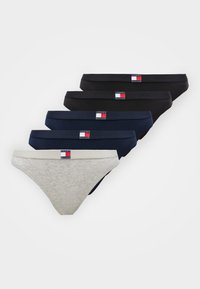 Niet geselecteerd, light grey heather/navy/black