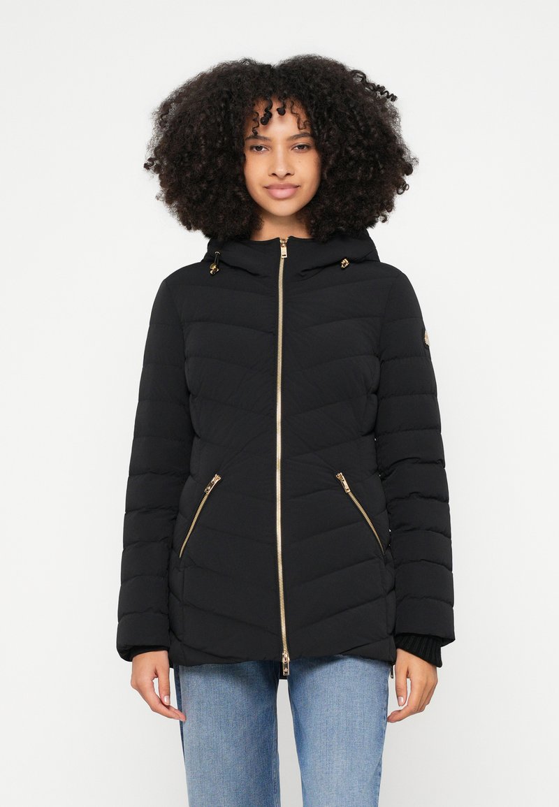 Moose Knuckles Gewatteerde jas zwart