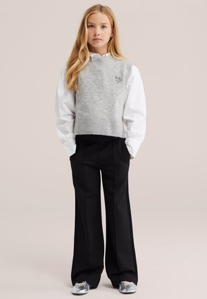 WE Fashion, Pantalon classique - black