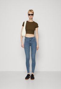 Gina Tricot Tall Skinny-Farkut - tinted blue