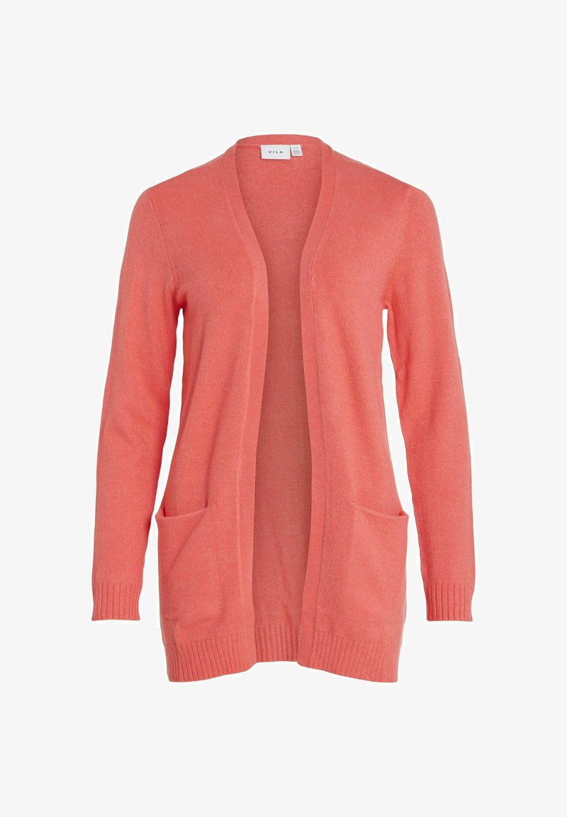 VILA VIRIL OPEN CARDIGAN Cardigan dubarry/orange Zalando