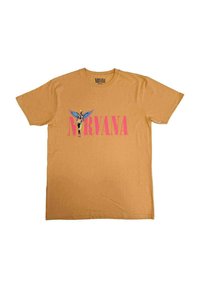 Paradiso Clothing NIRVANA UTERO  - Print T-shirt - orange