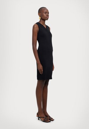 Armani Exchange VESTITO - Φόρεμα από ζέρσεϊ - black