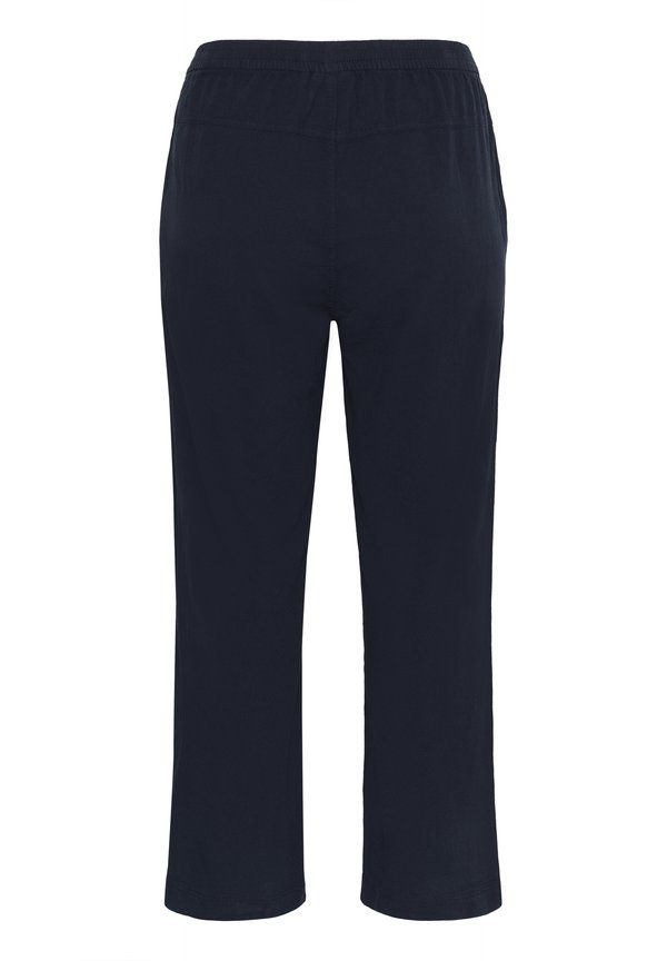 NAYA WIDE - Trousers - midnight marine2