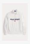 POLO SPORT QUARTER-ZIP SWEATSHIRT UNISEX - Φούτερ - white-cruise navy
