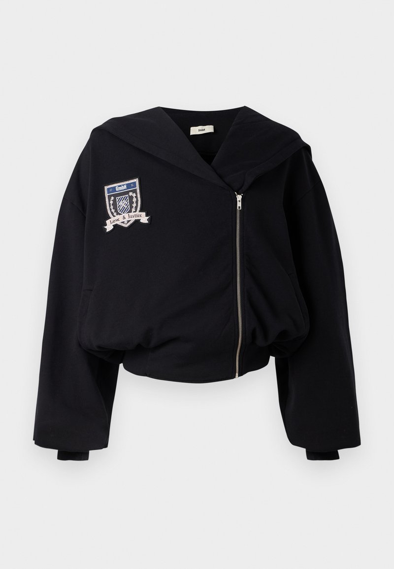 GmbH Sweater met rits zwart GmbH Sweater met rits zwart