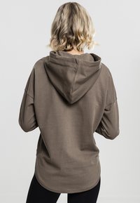 Urban Classics OVERSIZED - Hoodie - army green