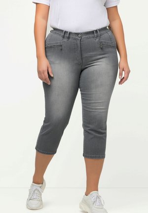 Mony taille élastique - Shorts di jeans - anthracite