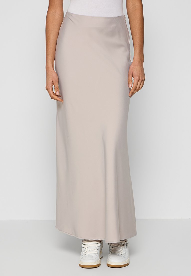 Selected Femme Maxirok grijs