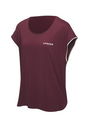 COPENHAGEN T-SHIRT - Basic T-shirt - weinrot