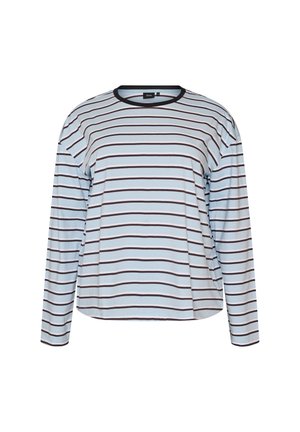 Zizzi, BASIC T-SHIRT MIT LANGEN ÄRMELN - Μπλούζα με μακριά μανίκια - blau